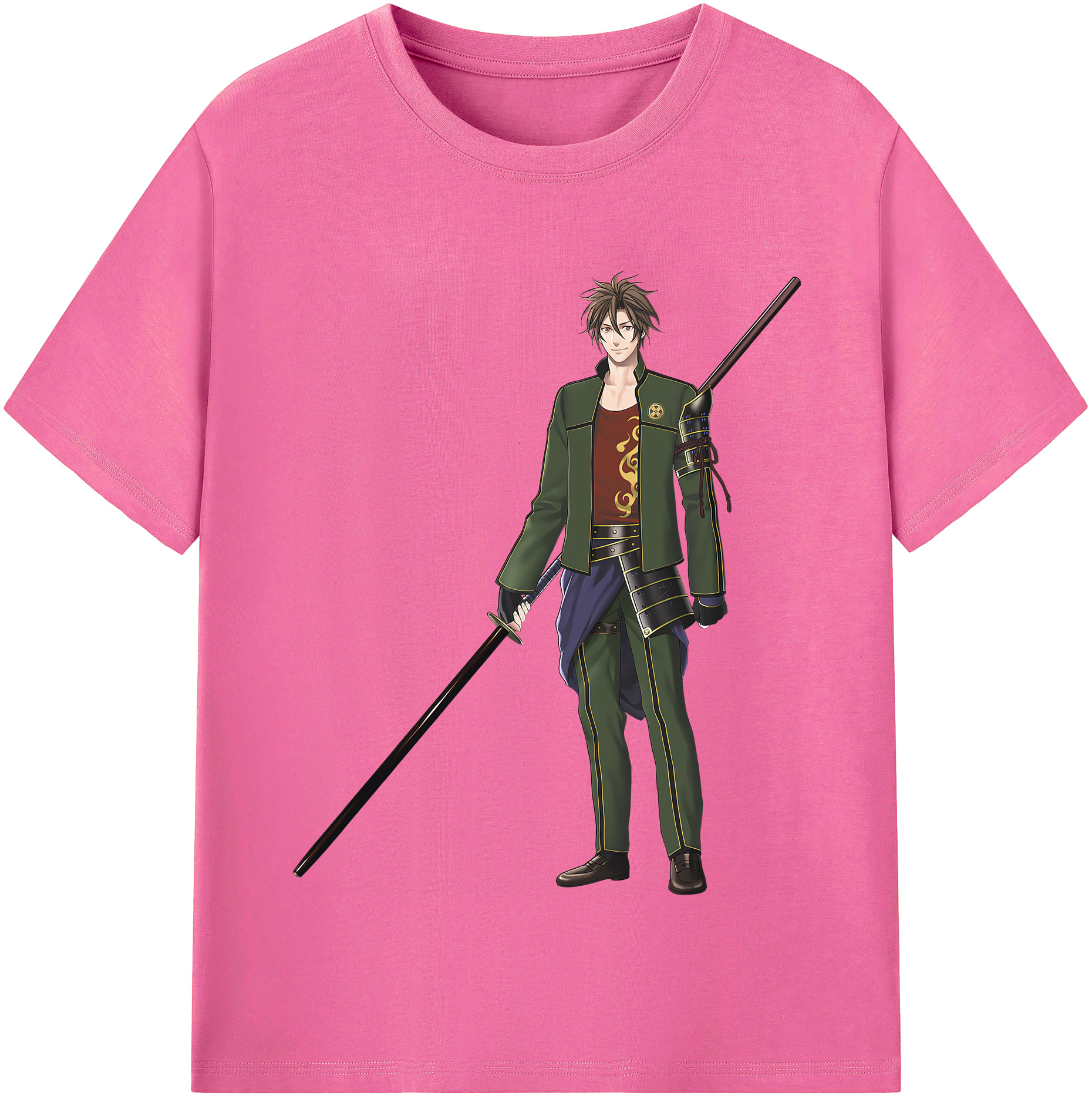 （画像用） 刀剣乱舞 Touken Ranbu レディースカジュアルプリントTシャツ（綿100％）